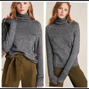 Anthropologie Coretta Shine Turtleneck sweater. Small